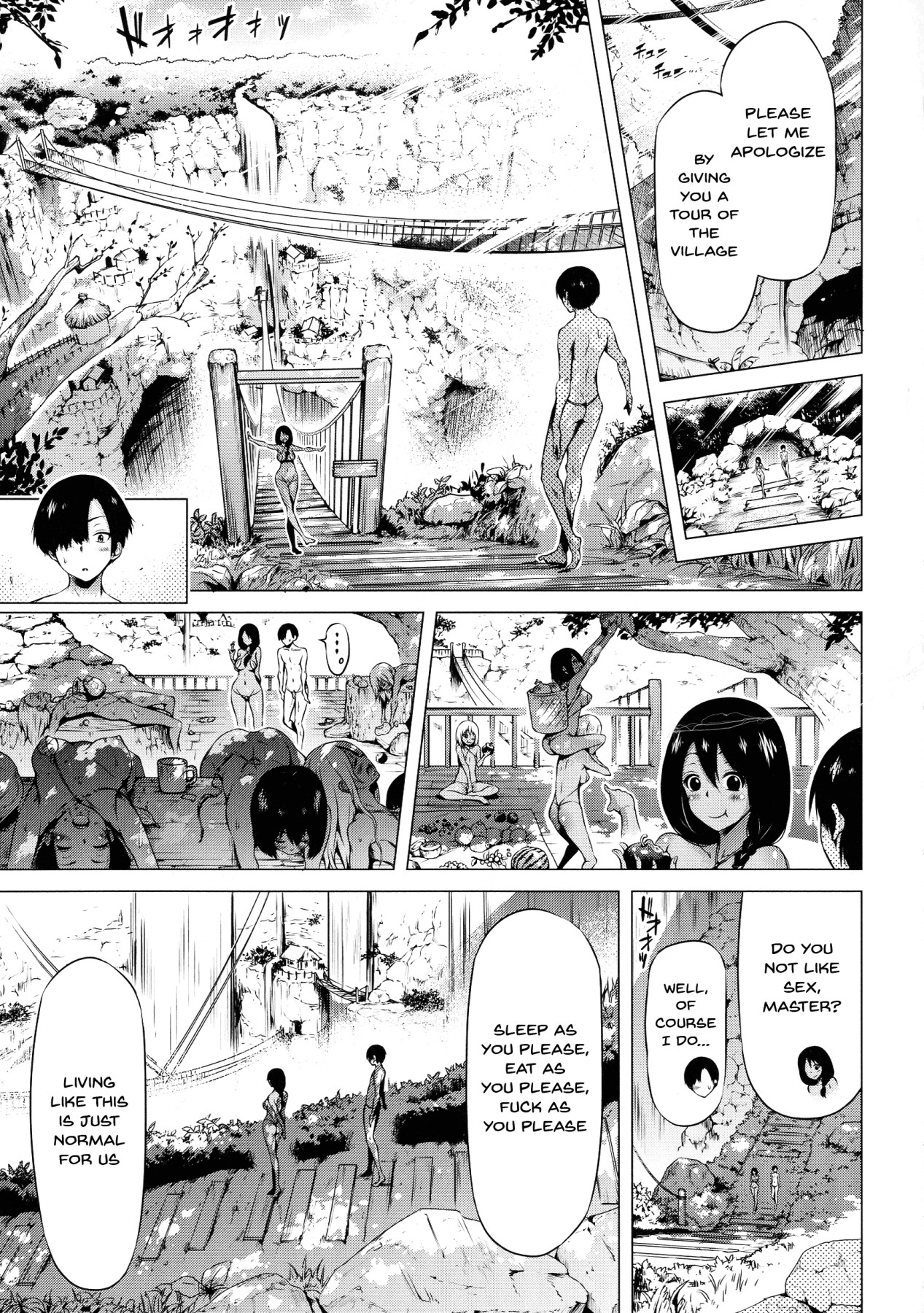 Hentai Manga Comic-Other World Harem Paradise Second Part-Chapter 1-24